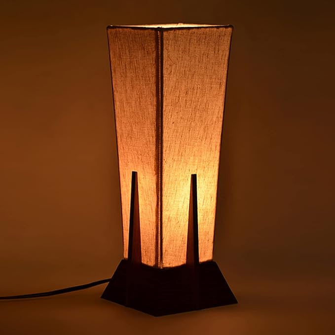 Elegant Bedside Table Lamp with Soft Warm Glow